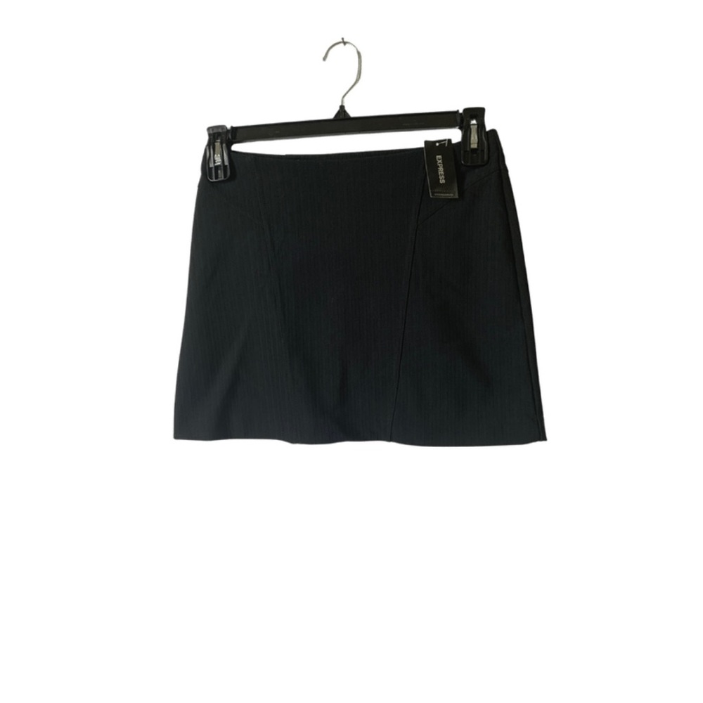 EXPRESS Rich in color Black Mini Skirt- Size S- Cute